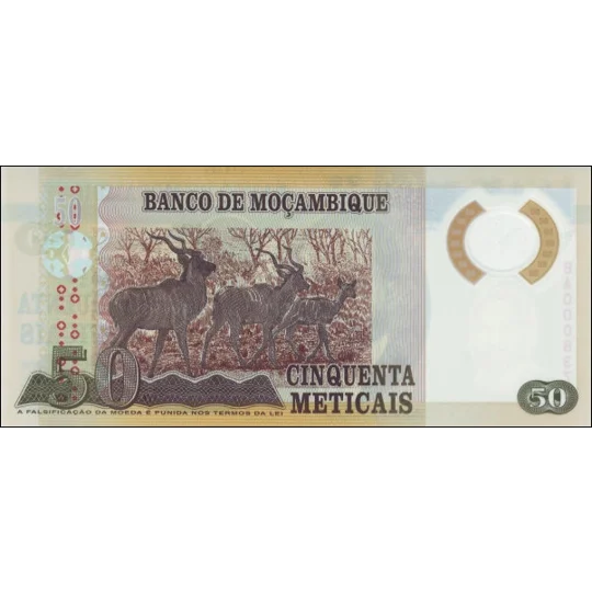 50 Meticais - 2011 - P150a - B235a - Unc