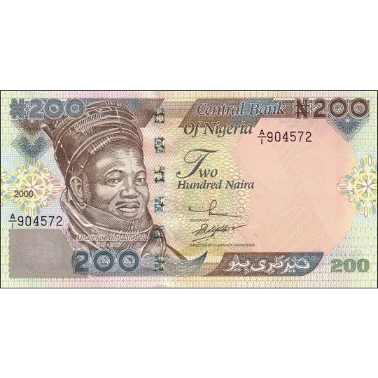 200 Naira - 2000 - P29a - B227a - Unc