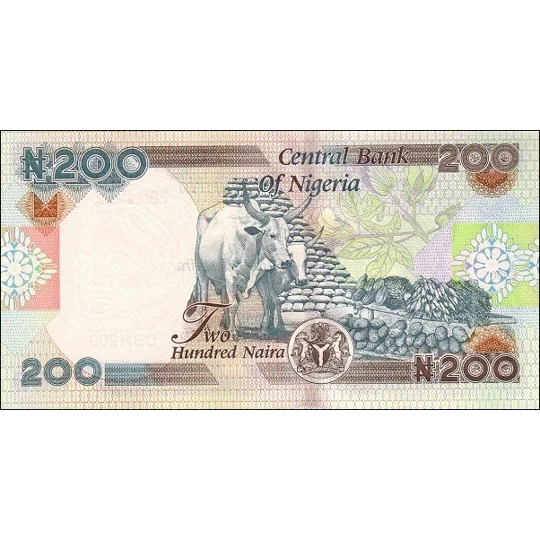 200 Naira - 2000 - P29a - B227a - Unc