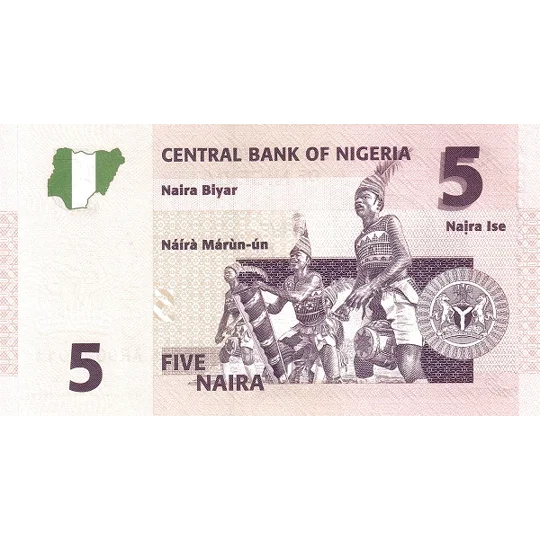 5 Naira - 2006 - P32a - B230a - Unc