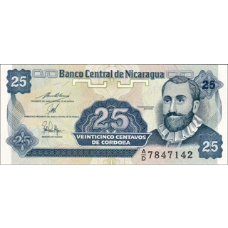 Nicaragua - 25 Centavos.. Nicaragua - 25 Centavos..