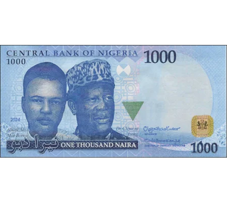 1000 Naira - 2024 - W49-2 - B246e - Unc