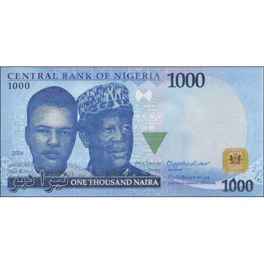 1000 Naira - 2024 - W49-2 - B246e - Unc