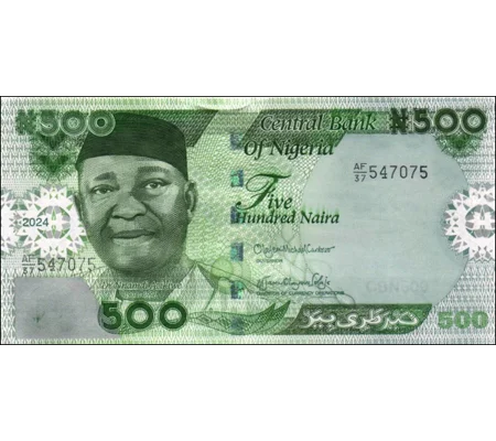 500 Naira - 2024 - W48(3) - B245e - Unc