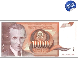 Yugoslavia - 1.000 Dina..