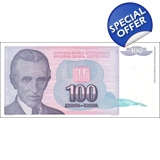 Yugoslavia - 100 Dinara - 1994 - P139 ..