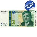Tajikistan - 1 Somoni - 1999 - P14a - ..