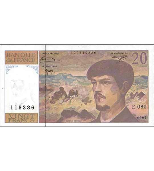 20 Francs - 1997 - P151i - Fay.66ter2 - Unc