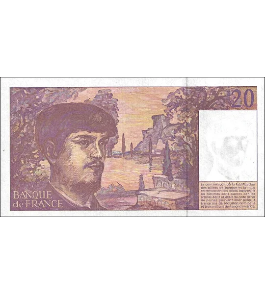 20 Francs - 1997 - P151i - Fay.66ter2 - Unc