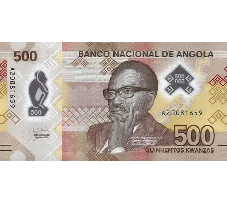 500 Kwanzas - 2020 - P161a - B558 - Unc