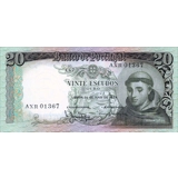 Portugal - 20 Escudos - 1964 - P167b (..