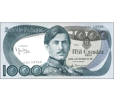 Portugal - 1000 Escudos - 1981 - P175c