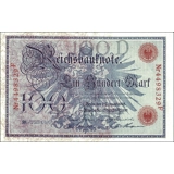 Germany-100 mark- 1908-P33-B210