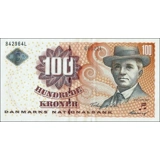 Denmark - 100 Kroner - 2002 - P61a - B..
