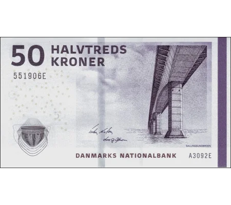 50 Kroner - 2009 - P65 - B935a - Unc