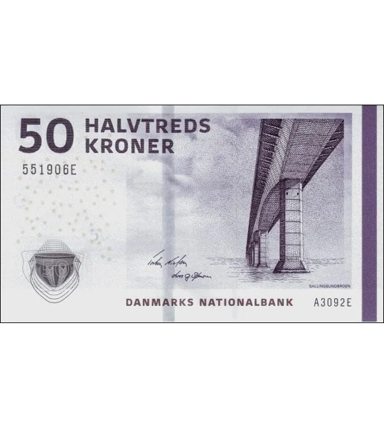 50 Kroner - 2009 - P65 - B935a - Unc