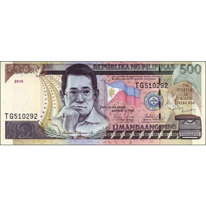 Philippines-500 Pesos-2010 - P196-B1049