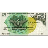 Papua NG-2 Kina-1975-P1a-B101a