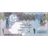 QATAR - 1 Riyal - 2003 - P20 - B207a