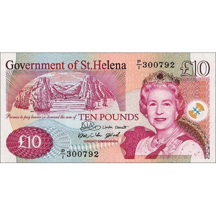 Saint Helena - 10 Pounds - 2004 - P12a