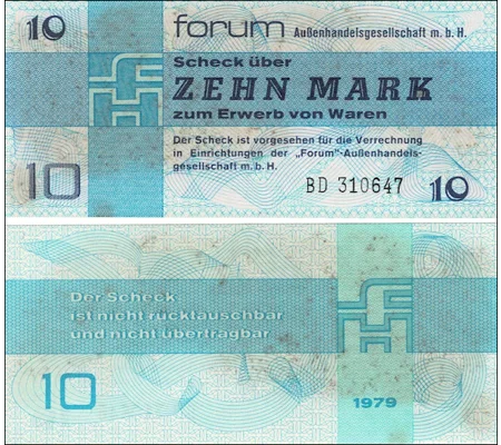 10 D.Mark - 1979 -Ro370a - DDR-P32a - Unc