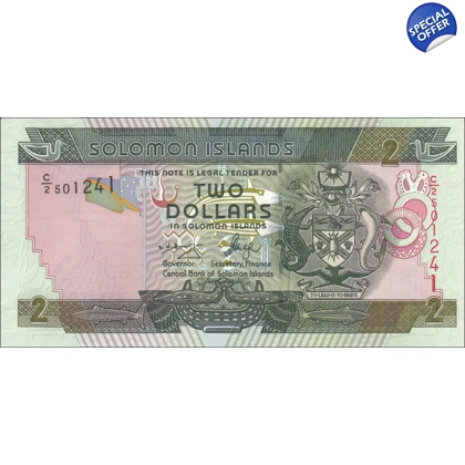 Solomon-2 Dollars-2006-P25a-B215a