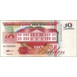 Suriname - 10 Gulden - 1998 - P137b-XF Suriname - 10 Gulden - 1998 - P137b-XF