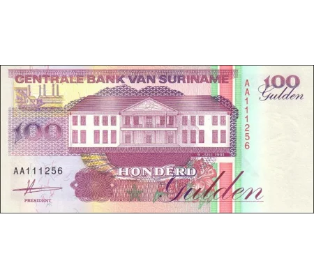 100 Gulden-1991-P139a-B525a-Unc