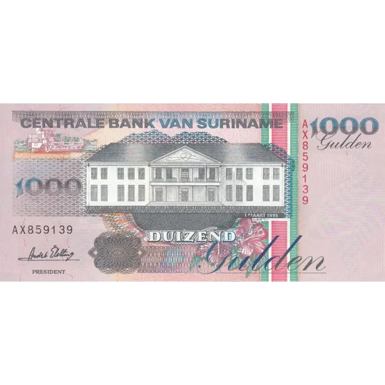 1.000 Gulden - 1995 - P141b - B527 - Unc