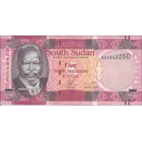 South Sudan - 5 Pounds - 2011 - P6 - B..
