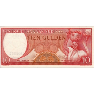 Suriname - 10 Gulden - ..