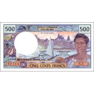 French Oceania - 500 Fr..