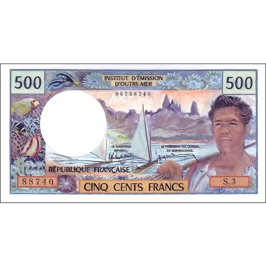 500 Francs - ND(1985) - P25d - B404e - Unc