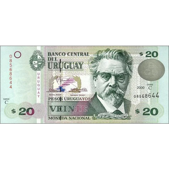 20 Pesos - 2000 - P83a - B545c - Unc