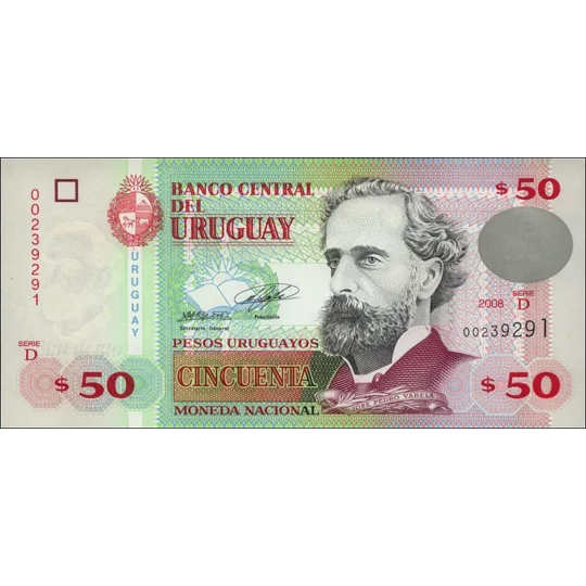 50 Pesos - 2008 - P87a - B546d - Unc