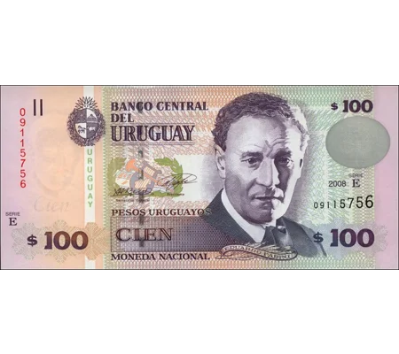 100 Pesos - 2008 - P88a - B547f - Unc
