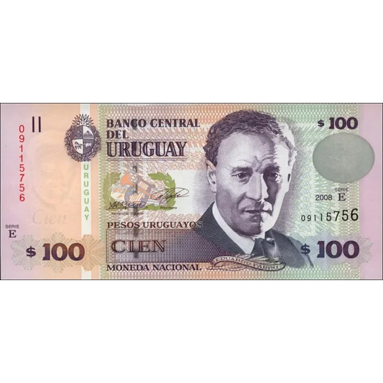 100 Pesos - 2008 - P88a - B547f - Unc
