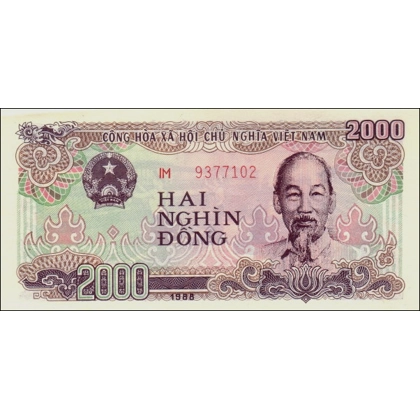 Vietnam - 2.000 Dong - 1988 - P107b