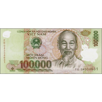 Vietnam - 100.000 Dong - 2010 - P122g - Polymer