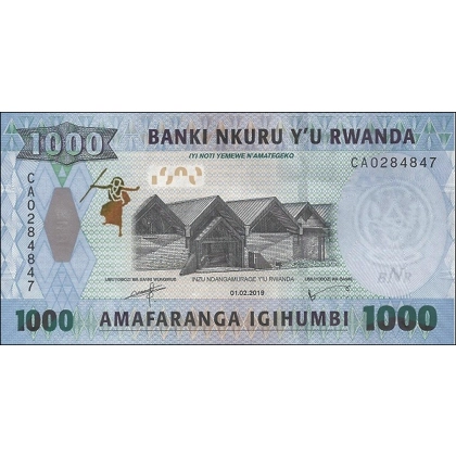 Rwanda-1000 Francs-2019-W43-B142a