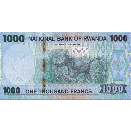 Rwanda-1000 Francs-2019-W43-B142a