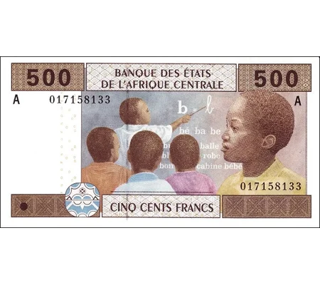 Gabon - 500 Francs - P406Aa - 2002 - B106Aa
