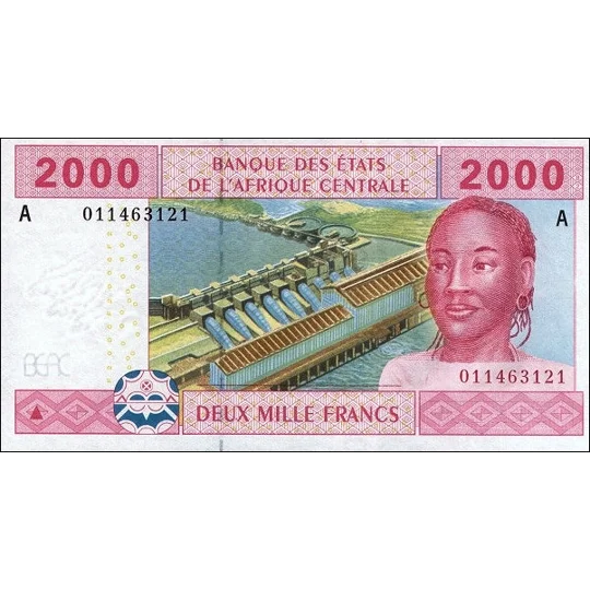 2.000 Francs - P408Aa - 2002 - B108Aa - Unc