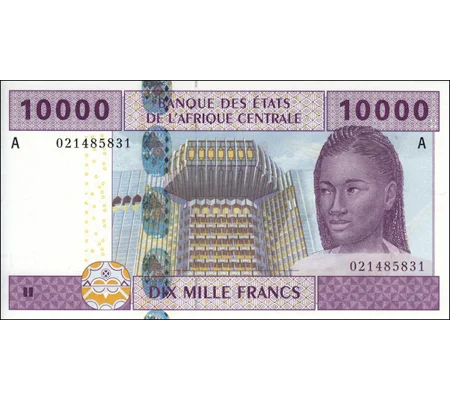 10.000 Francs - 2002 - P410Aa - B110Aa - Unc