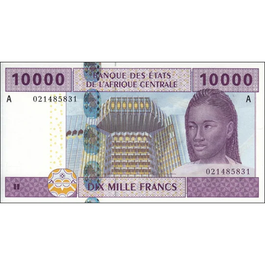10.000 Francs - 2002 - P410Aa - B110Aa - Unc