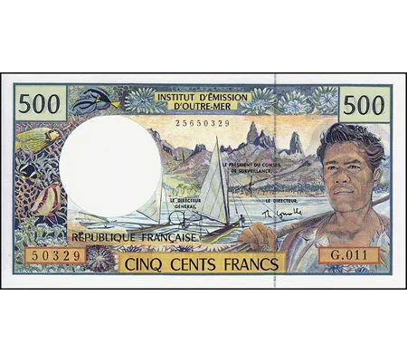 500 Francs - ND(2004) - P1e - B101e - Unc