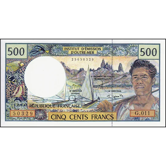 500 Francs - ND(2004) - P1e - B101e - Unc