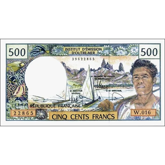 500 Francs - ND(2012) - P1h - B101h - Unc