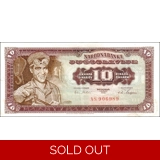 Yugoslavia - 10 Dinara - 1965 - P78d -..