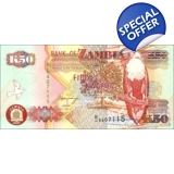 Zambia - 50 Kwacha - 2001 - P37c - B138c